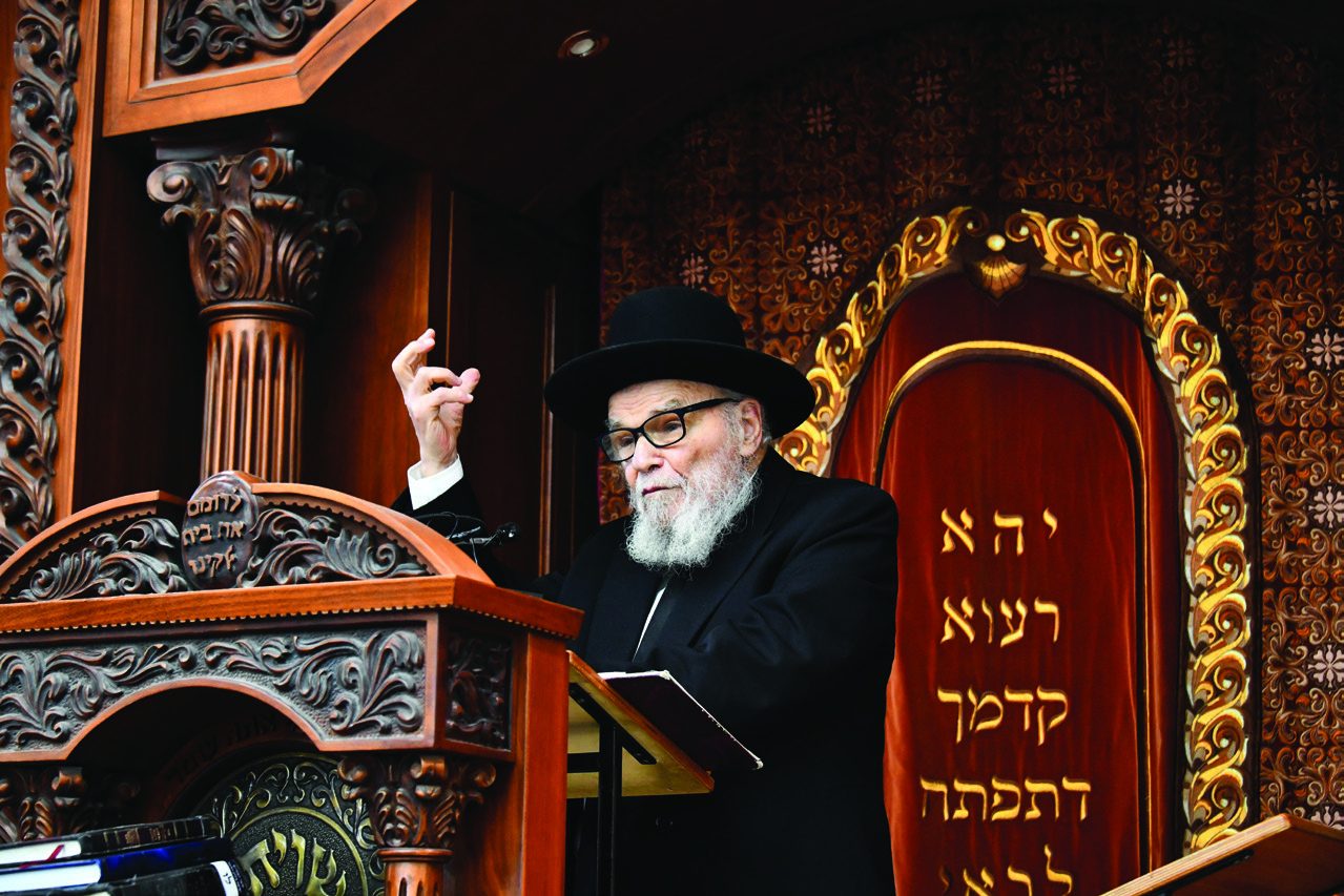 Maran Rosh Hayeshiva Rav Moshe Hillel Hirsch shlita